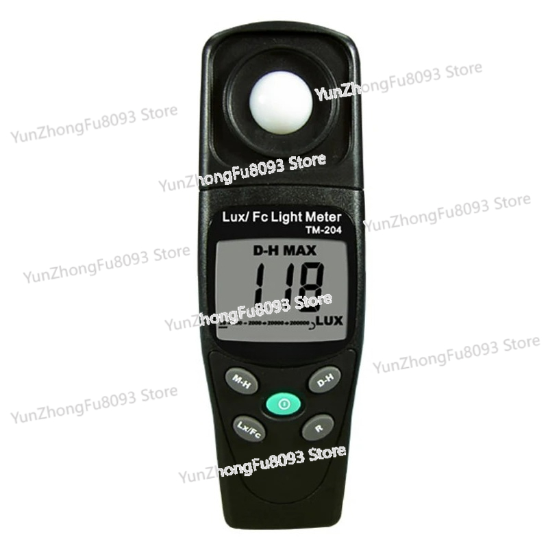 Photography Lighting Meter - TM-204 写真撮影および照明測定用統合デジタル照度計ルクス測光器