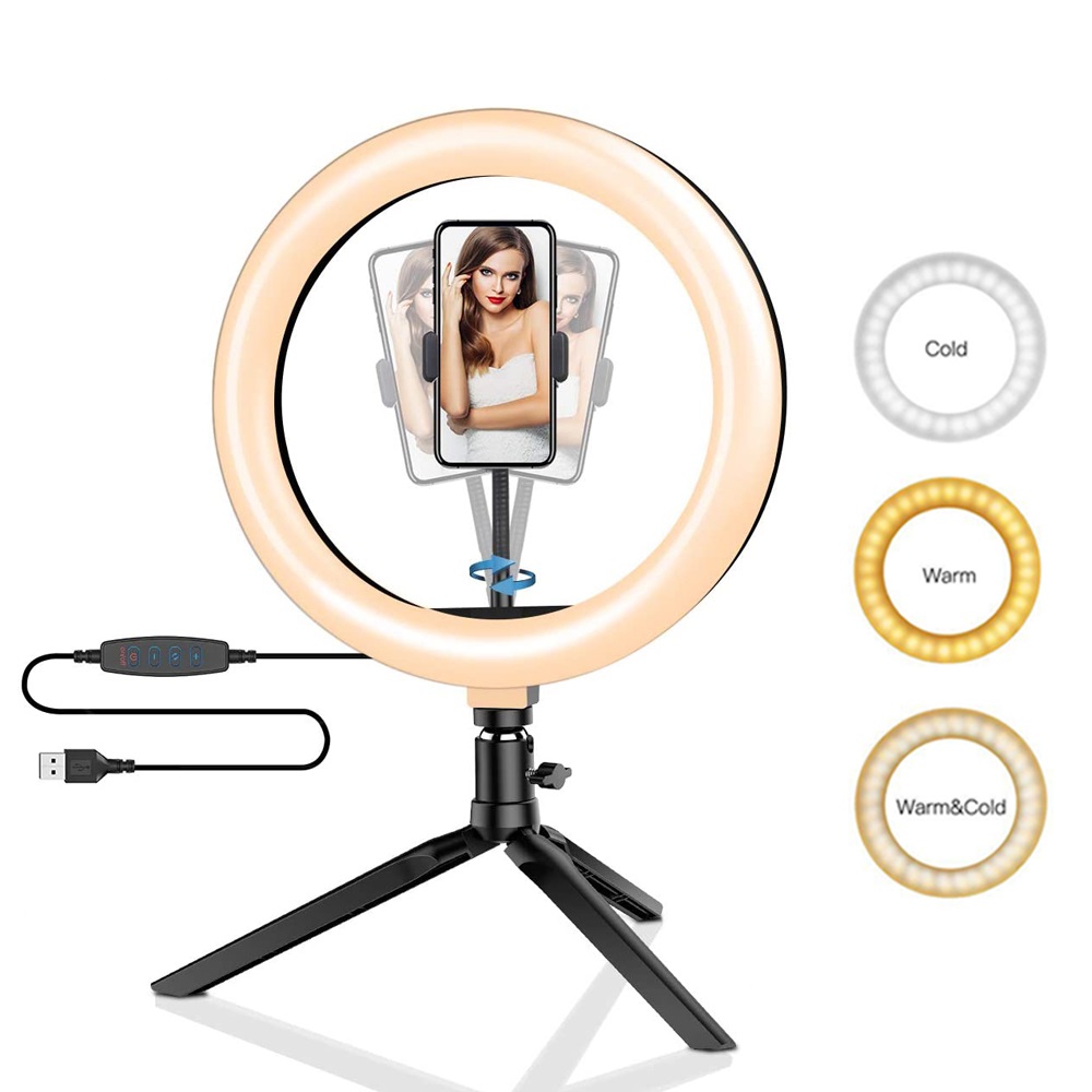 Photography Video Lighting Kit - 26 センチメートル 10 インチ Led リング