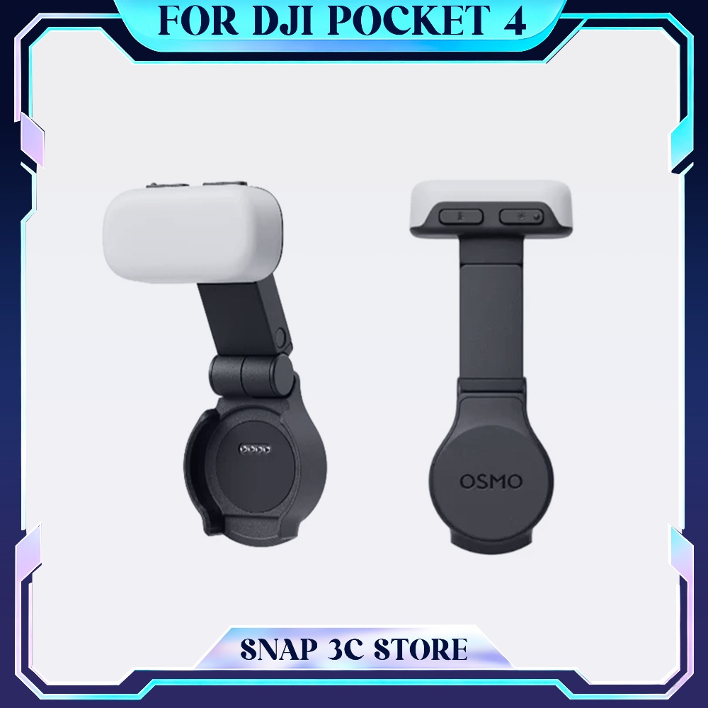 Photography Natural Lighting - DJI Osmo Pocket 4用フィルライト ポータブルナチュラルソフト照明 低照度カメラライト